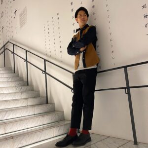 Ryo　 Instagram - 虫さんとの岡山の旅行の旅で買ったデニムジャケットとGUのシェフパンツです。
シェフパンツは緩くて楽だし丈感めっちゃお洒落。
#PR　#GUPR　#gu_for_all